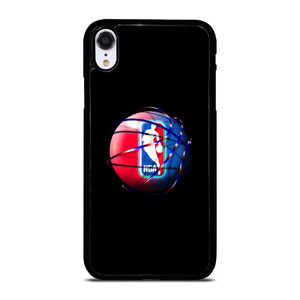 NBA LOGO COLORFUL BALL iPhone XR Case