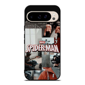 MARVEL SPIDERMAN LOGO COLAGE 946 Google Pixel 9 Pro Case MARVEL SPIDERMAN LOGO COLAGE 946 Google Pixel 9 Pro Case