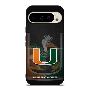 MIAMI HURRICANES UM 3 946 Google Pixel 9 Pro Case MIAMI HURRICANES UM 3 946 Google Pixel 9 Pro Case