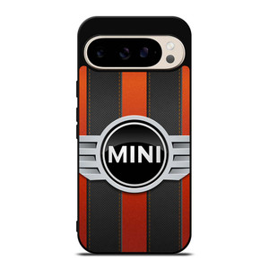 MINI COPER LOGO BLACK RED STRIPES 946 Google Pixel 9 Pro Case