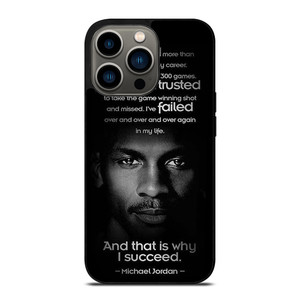 BEST MICHAEL JORDAN QUOTE iPhone 13 Pro Case BEST MICHAEL JORDAN QUOTE iPhone 13 Pro Case
