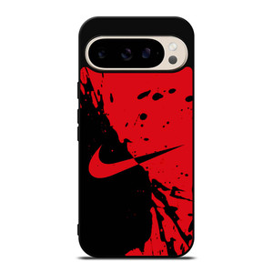 NIKE SWOOSH LOGO RED BLACK 946 Google Pixel 9 Pro Case NIKE SWOOSH LOGO RED BLACK 946 Google Pixel 9 Pro Case
