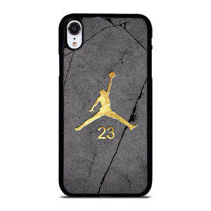 NIKE AIR JORDAN LOGO GOLD iPhone XR Case