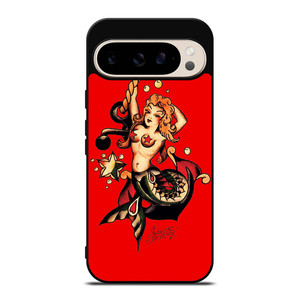 SAILOR JERRY MERMAID TATTOO 946 Google Pixel 9 Pro Case