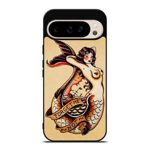 SAILOR JERRY TATTOO MERMAID 946 Google Pixel 9 Pro Case