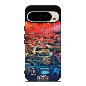 STRANGER THINGS WELCOME TO HAWKINS CARTOON 946 Google Pixel 9 Pro Case STRANGER THINGS WELCOME TO HAWKINS CARTOON 946 Google Pixel 9 Pro Case
