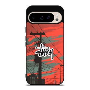 STUSSY LOGO METRO CITY 946 Google Pixel 9 Pro Case