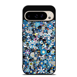 TAKASHI MURAKAMI FLOWERS BLUE 946 Google Pixel 9 Pro Case TAKASHI MURAKAMI FLOWERS BLUE 946 Google Pixel 9 Pro Case