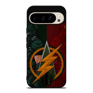 THE FLASH GREEN ARROW LOGO DC 946 Google Pixel 9 Pro Case THE FLASH GREEN ARROW LOGO DC 946 Google Pixel 9 Pro Case