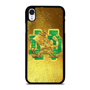 NOTRE DAME FIGHTING IRISH GOLD iPhone XR Case