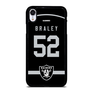 OAKLAND RAIDERS BRALEY iPhone XR Case OAKLAND RAIDERS BRALEY iPhone XR Case