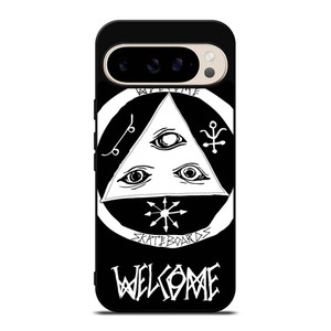 WELCOME SKATEBOARDS LOGO BLACK 946 Google Pixel 9 Pro Case WELCOME SKATEBOARDS LOGO BLACK 946 Google Pixel 9 Pro Case