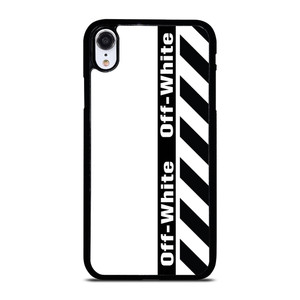 OFF WHITE LOGO VERTICAL iPhone XR Case