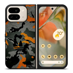 ADIDAS LOGO CAMO Google Pixel 9 Pro Fold Case ADIDAS LOGO CAMO Google Pixel 9 Pro Fold Case