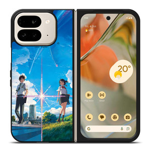 ANIME KIMI NO NAMAE WA YOUR NAME MOVIE MIRROR Google Pixel 9 Pro Fold Case