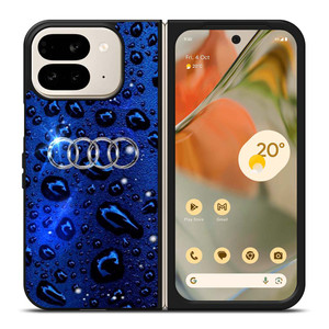 AUDI BLUE LOGO Google Pixel 9 Pro Fold Case AUDI BLUE LOGO Google Pixel 9 Pro Fold Case