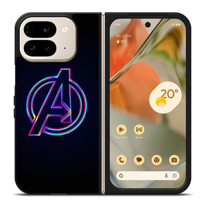 AVENGERS LOGO RAINBOW COLOR Google Pixel 9 Pro Fold Case