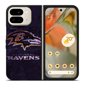 BALTIMORE RAVENS LOGO SKETCH Google Pixel 9 Pro Fold Case BALTIMORE RAVENS LOGO SKETCH Google Pixel 9 Pro Fold Case