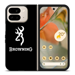 BROWNING ARMS LOGO Google Pixel 9 Pro Fold Case BROWNING ARMS LOGO Google Pixel 9 Pro Fold Case