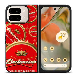 BUDWEISER BOTTLE CAP LOGO Google Pixel 9 Pro Fold Case