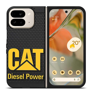 CATERPILLAR DIESEL POWER LOGO EMBLEM Google Pixel 9 Pro Fold Case CATERPILLAR DIESEL POWER LOGO EMBLEM Google Pixel 9 Pro Fold Case