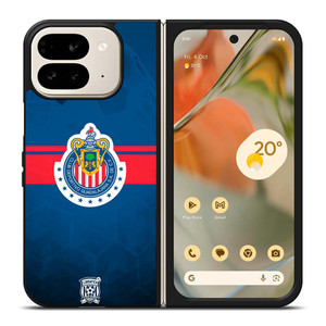 CHIVAS DE GUADALAJARA CLUB DEPORTIVO Google Pixel 9 Pro Fold Case CHIVAS DE GUADALAJARA CLUB DEPORTIVO Google Pixel 9 Pro Fold Case