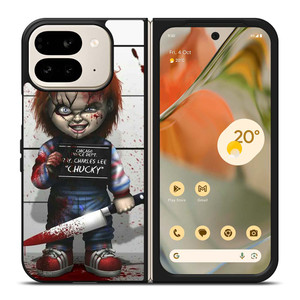CHUCKY DOLL WITH KNIFE Google Pixel 9 Pro Fold Case