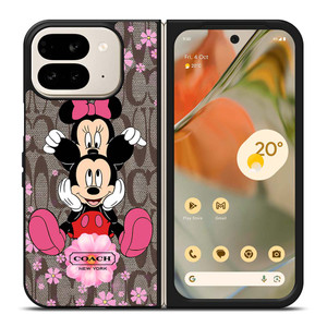 COACH MICKEY MINNIE Google Pixel 9 Pro Fold Case COACH MICKEY MINNIE Google Pixel 9 Pro Fold Case