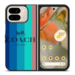 COACH NEW YORK STRIPES Google Pixel 9 Pro Fold Case