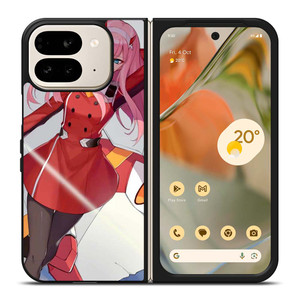 DARLING IN THE FRANXX ZERO TWO ANIME CARTOON Google Pixel 9 Pro Fold Case DARLING IN THE FRANXX ZERO TWO ANIME CARTOON Google Pixel 9 Pro Fold Case