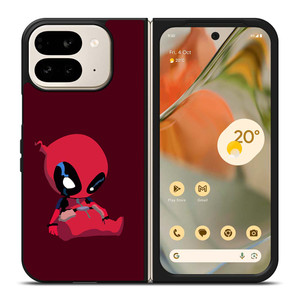 DEADPOOL CUTE KAWAII SUPERHERO Google Pixel 9 Pro Fold Case DEADPOOL CUTE KAWAII SUPERHERO Google Pixel 9 Pro Fold Case