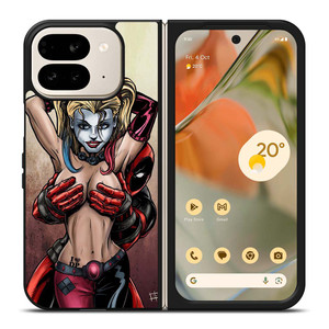 DEADPOOL HARLEY QUINN 3 Google Pixel 9 Pro Fold Case