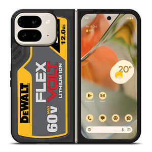 DEWALT LOGO 60V Google Pixel 9 Pro Fold Case DEWALT LOGO 60V Google Pixel 9 Pro Fold Case