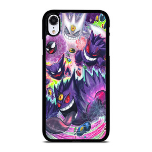 POKEMON GASTLY HAUNTER GENGAR ART iPhone XR Case
