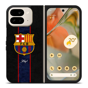 FC BARCELONA CLUB LOGO Google Pixel 9 Pro Fold Case FC BARCELONA CLUB LOGO Google Pixel 9 Pro Fold Case