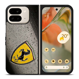 FERARRI EMBLEM Google Pixel 9 Pro Fold Case FERARRI EMBLEM Google Pixel 9 Pro Fold Case