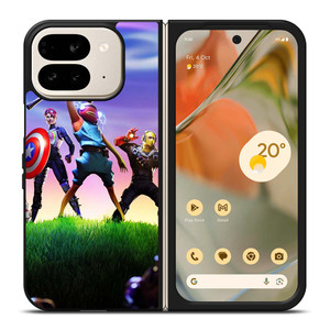 FORTNITE GAME X AVENGERS END GAME Google Pixel 9 Pro Fold Case