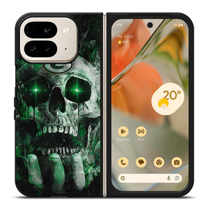 GREEN BAY PACKERS FOOTBALL SKULL SYMBOL Google Pixel 9 Pro Fold Case GREEN BAY PACKERS FOOTBALL SKULL SYMBOL Google Pixel 9 Pro Fold Case