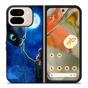 HICCUP TOOTHLESS AND TRAIN YOUR DRAGON Google Pixel 9 Pro Fold Case HICCUP TOOTHLESS AND TRAIN YOUR DRAGON Google Pixel 9 Pro Fold Case