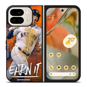 HOUSTON ASTROS CARLOS CORREA Google Pixel 9 Pro Fold Case