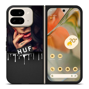 HUF GIRL ILLUSTRATION Google Pixel 9 Pro Fold Case HUF GIRL ILLUSTRATION Google Pixel 9 Pro Fold Case
