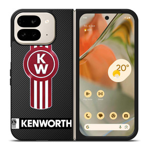 KENWORTH TRUCK LOGO CARBON Google Pixel 9 Pro Fold Case KENWORTH TRUCK LOGO CARBON Google Pixel 9 Pro Fold Case