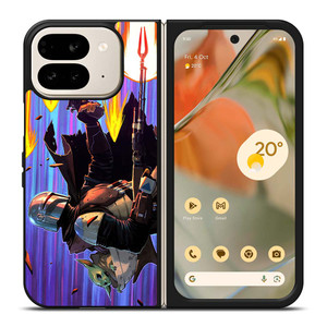 MANDALORIAN GROGU BABY YODA STAR WARS Google Pixel 9 Pro Fold Case MANDALORIAN GROGU BABY YODA STAR WARS Google Pixel 9 Pro Fold Case