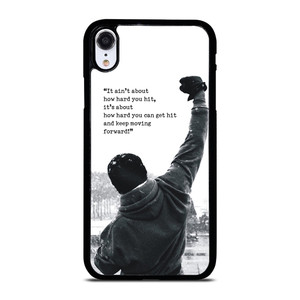ROCKY MOTIVATIONAL QUOTES iPhone XR Case ROCKY MOTIVATIONAL QUOTES iPhone XR Case