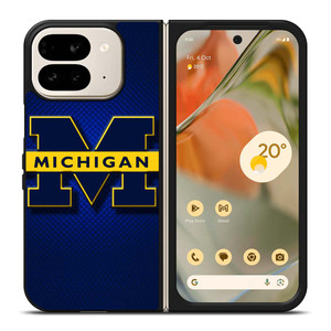 MICHIGAN WOLVERINE SYMBOL LOGO Google Pixel 9 Pro Fold Case