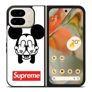 MICKEY MOUSE SUPREME Google Pixel 9 Pro Fold Case MICKEY MOUSE SUPREME Google Pixel 9 Pro Fold Case