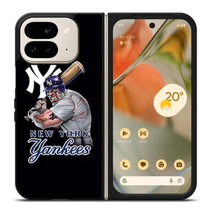 NEW YORK YANKEES FAN ART Google Pixel 9 Pro Fold Case
