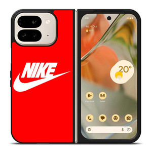 NIKE SWOOSH LOGO RED Google Pixel 9 Pro Fold Case