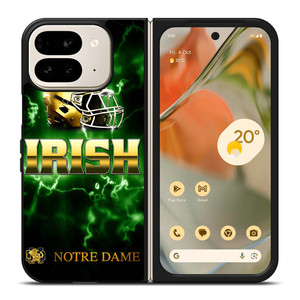 NOTRE DAME IRISH LOGO GREEN Google Pixel 9 Pro Fold Case NOTRE DAME IRISH LOGO GREEN Google Pixel 9 Pro Fold Case