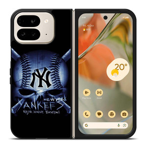 NY NEW YORK YANKEES SKULL Google Pixel 9 Pro Fold Case NY NEW YORK YANKEES SKULL Google Pixel 9 Pro Fold Case